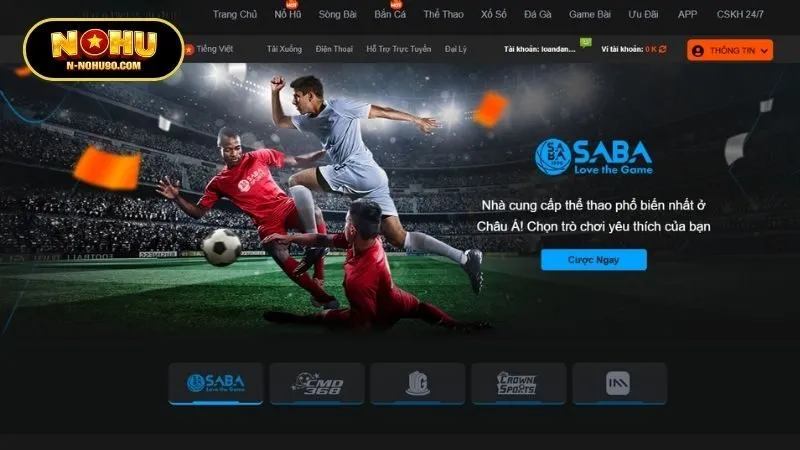 Đôi nét về thể thao Nohu90
